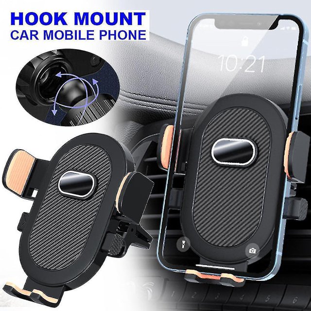 Soporte Universal de rotación de 360 grados para coche soporte de montaje soporte de ventilación de aire soporte de Clip para teléfono móvil gratis