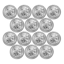 GOOHOCHY 14pcs Vintage Metal Blazer Buttons With British Style For Clothes Lightweight And Convenient Suit Coat Buttons For Sewing Buttons