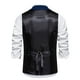 thumbnail image 4 of pstuiky Camiseta sin mangas para hombre, Blusa sin mangas con cuello vuelto y botones con bolsillos para hombre Camisas para hombres m, 4 of 9