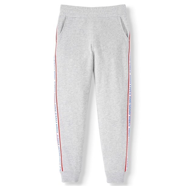 Athletic Works - Athletic Works Side-Taped Fleece Active Jogger ...