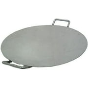 Indian Traditional Stainless Steel Round Pav Bhaji Tawa 26" Inch Commercial Purpose By Radhna