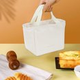 thumbnail image 2 of Dmlowu Lunch Box for Women 7x9" Durability Lunch Bag Portable Transparent Insulated Cooler Lunch Tote Bag for Home Office School Supplies, 2 of 9