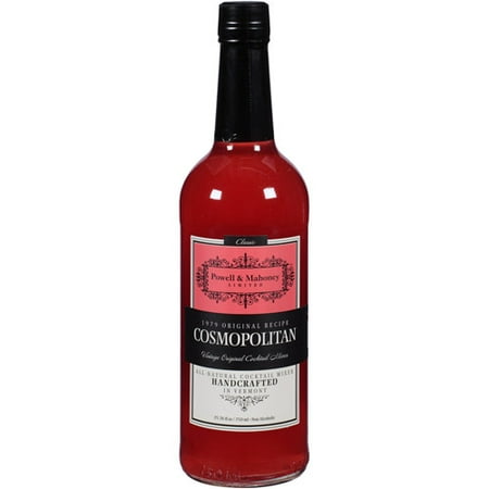 Powell & Mahoney Limited Cosmopolitan Cocktail Mixer, 25.36 fl oz, (Pack of 6)