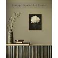thumbnail image 2 of Drsoum Framed Classical Canvas Wall Art Oil Painting 11x14in Vintage The white Hydrangeas Room Decor for Bathroom Bedroom Kitchen - Natural Framed, 2 of 8