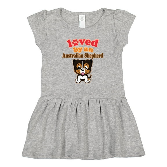 Inktastic Australian Shepherd Dog Gift Girls Toddler Dress