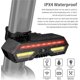 thumbnail image 2 of Pack de 1 luz trasera LED para bicicleta recargable por USB, linterna de seguridad trasera para bicicletas, resistente al agua IPX4, batería de 2000 mAh, 85 lúmenes, 2 of 5