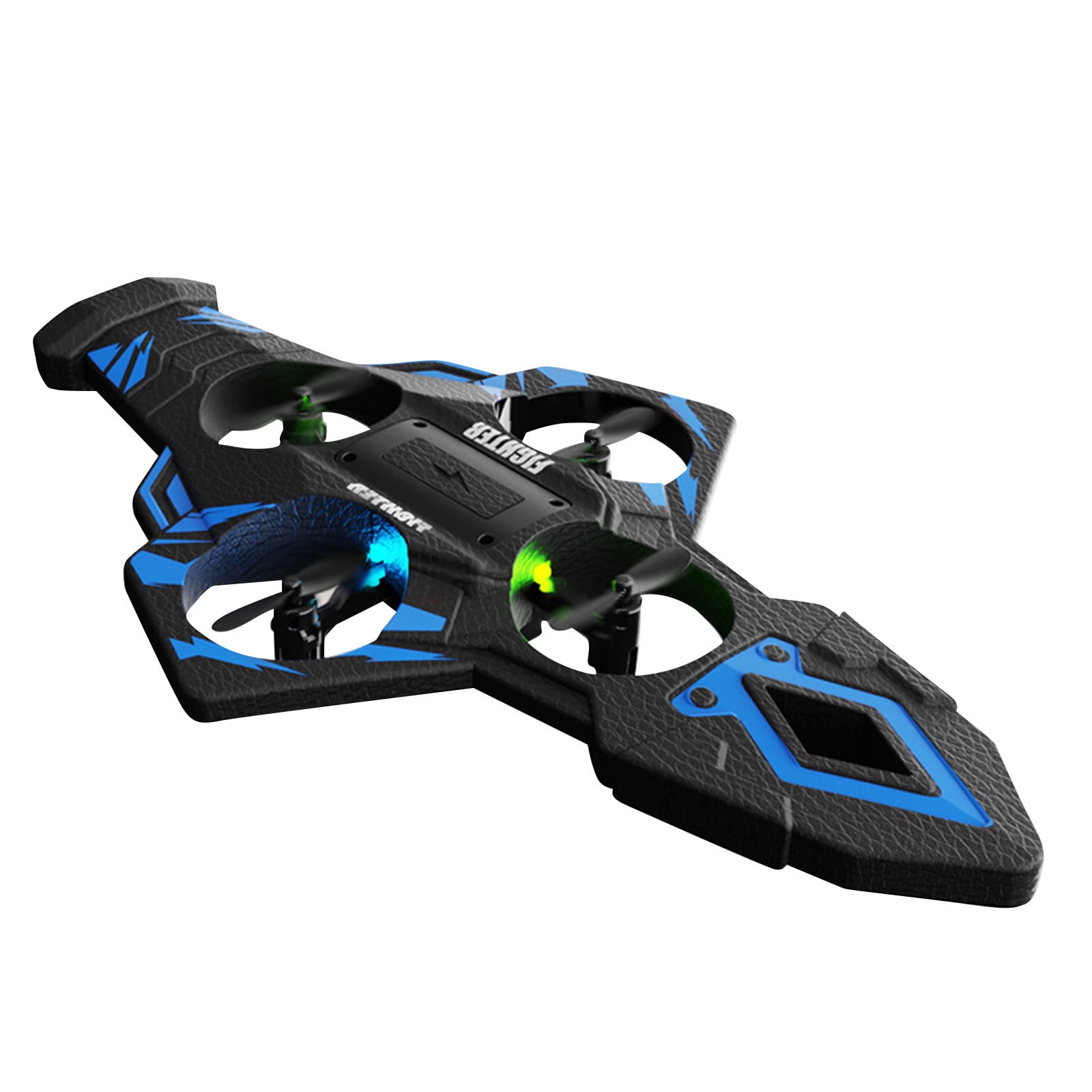 Flying Sword Foam Airplane，Remote Control Plane for Adults and Beginners,One Click Takeoff 360 Degree Rolling,LED Lights Headless Mode,One-Key Takeoff and Landing