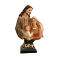 thumbnail image 3 of Figura Familiar Escultura Familiar, Adorno de Jesús, Obra de Arte de La Estatua de La Madre María, Estatua de La Familia de Jesús de Resina para La Ig 21cm mayimx Estatua religiosa, 3 of 9