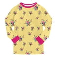thumbnail image 7 of Cute Floral Fruit Pajamas for Toddler & Little Girls Snug-Fitting Long Sleeves & Pants PJ Set 6-12 Months 12-24 Months 2t 3t 4t 5t 6t 7t 8t 9t Children(Yellow,7-8 Years), 7 of 7