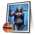 thumbnail image 2 of 5D bricolaje completo taladro diamante pintura Suicide Squad cruz puntada mosaico Kits Decoración FLhrweasw Nuevo, 2 of 9