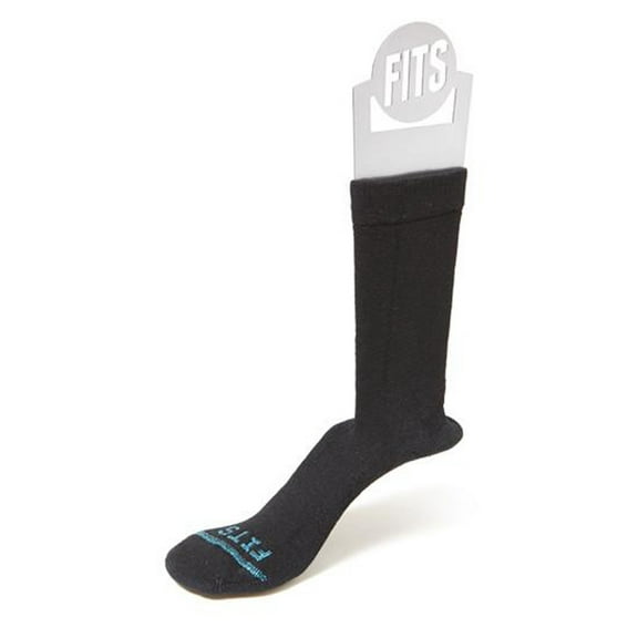 Fits Socks F1005-000: Mens Black Outdoor Medium Rugged Hiking Camping Socks