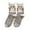 A-Beige76, variant on Women's Striped Socks Above-Ankle Owl Print Winter Socks Thermal Warm Stylish Holiday Leisure Hosiery