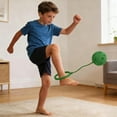 thumbnail image 5 of Skip Ball Ankle Toy, 5.5" Hopper Ball with 18" Cord - Skip it Toy Assorted Colors, Fun Jump Rope Alternative Exercise Equipment,Green, 5 of 7
