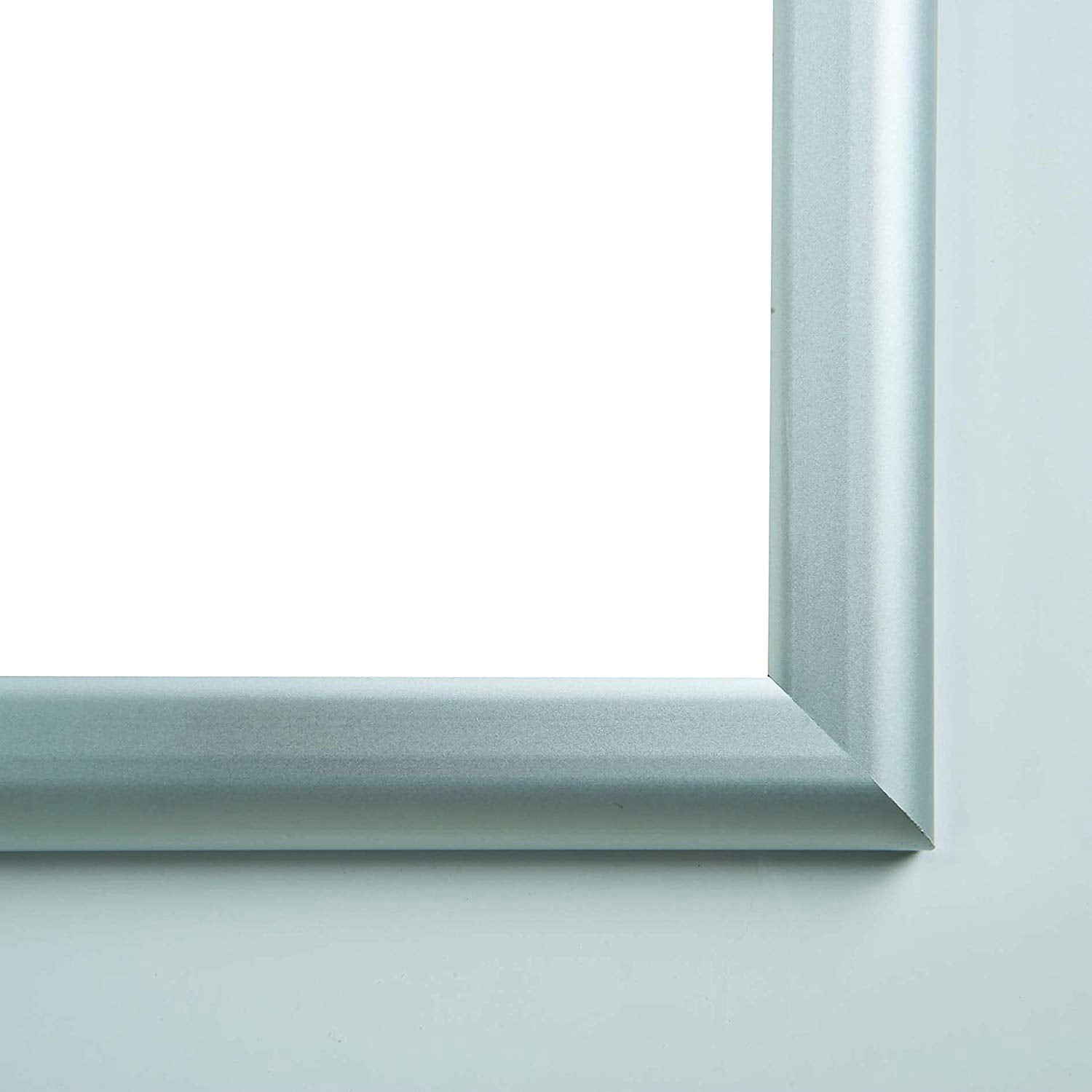 M&T Displays Dry Erase White Write Board, 18x24 Silver Frame
