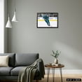 thumbnail image 3 of Macklin Celebrini Toile Encadrée 20x29 Requins de San Jose Action, 3 of 5