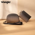 thumbnail image 6 of Wrangler KeyChain Wallet Wristlet Wallets for Women Dual Pouch Wristlet Rfid Blocking Credit Card Holder Wallet, Gradient-Brown, 6 of 9
