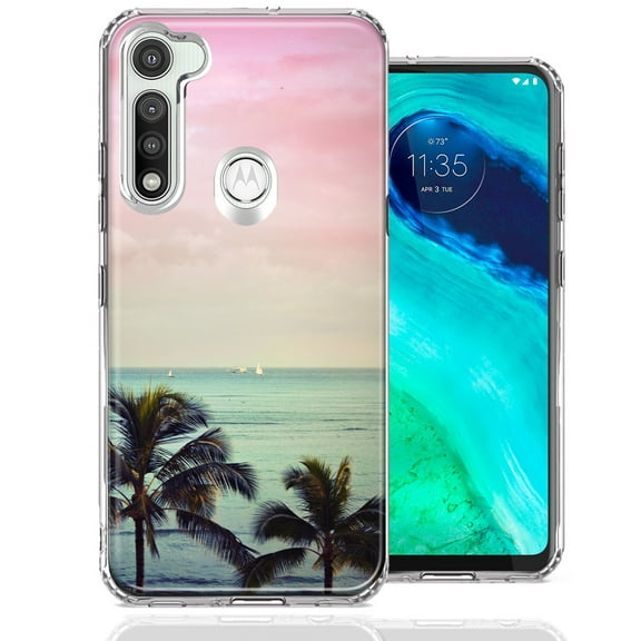 MUNDAZE For Motorola Moto G Fast Vacation Dreaming Design Double Layer Phone Case Cover