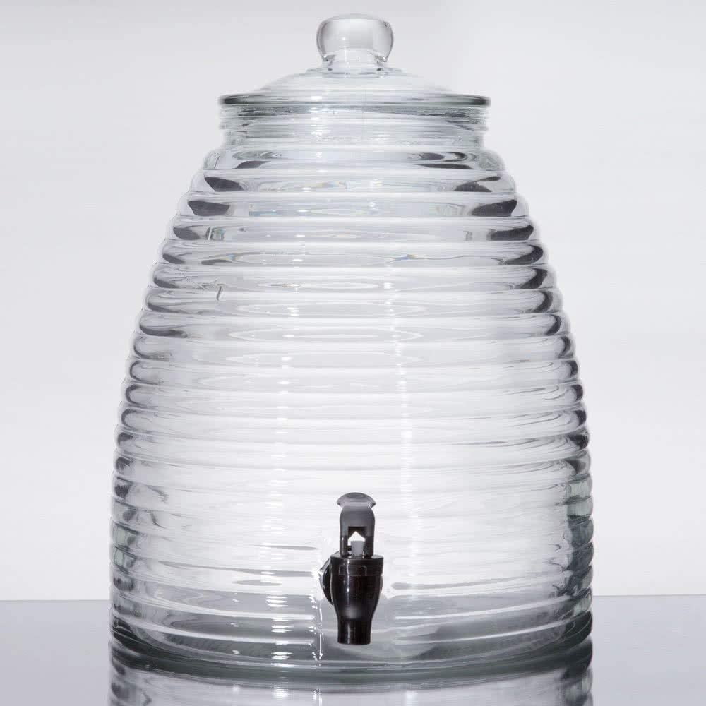 Beehive Drink Dispenser  Acopa 2.4 Gallon Glass Beverage Dispenser