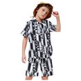 thumbnail image 2 of WOYY Toddler Boys Hawaii Beach Outfits Short Sleeve Button-Down Shirt Shorts Set, Sizes 4-5T, 2 of 4