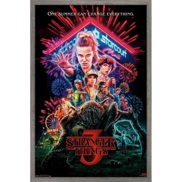 Netflix Stranger Things : Saison 3 - Une feuille
