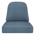 thumbnail image 2 of Covers&All Outdoor Sunbrella Seat/Back Cushion Set, 22 x 24 Inch Water, UV & Fade Resistant Patio Chair Cushions, High-Density 5" Thick Foam Deep Seat Cushions for Outdoor Furniture, 2 of 6