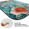 thumbnail image 5 of Oil on relief 980 Non-Slip Memory Foam Bath Rug: Absorbent, Quick-Dry, Machine Washable, Soft & Comfortable - S, 5 of 7