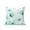 Aqua White, variant on Waterproof Outdoor Throw Pillows with Inserts 16"x16", Sage Green Spring Floral Soft Decorative Pillowcases for Couch Bedroom, Summer Botanical Watercolor Vintage Pillow Covers for Sofa Living Room