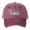 Wine, variant on Womens Beach Hat Men I Am A Happy Camper Embroidery Washed Cotton Camping Baseball Cap Black One Size