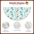 thumbnail image 5 of Kll Utensiles Christmas Tree Skirt 36",Party Decorations Farmhouse For Christmas Decorations Holiday Party, 5 of 8