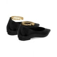 thumbnail image 2 of Rebecca Minkoff Chain Ankle Leather Ballet Flat, 8, 2 of 3