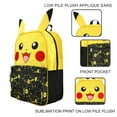 thumbnail image 5 of Pokemon Pikachu Character 16'' Backpack, 5 of 7
