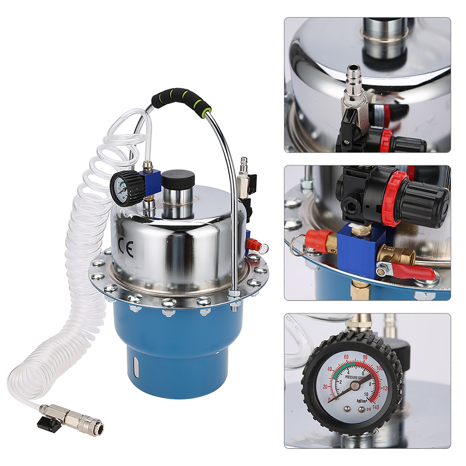 Buy 5L Portable Pneumatic Air Pressure Bleeder Bleed Brake System