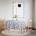 thumbnail image 4 of Striped Square Tablecloth Beige - Stainproof, Spillproof and Waterproof Washable Polyester Fabric 4 ft Table Cloth for Outdoor Picnic and Banquet, 54 x 54 Inch, 4 of 15
