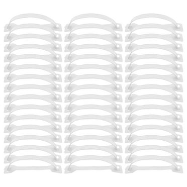 100 Pcs Carton Handle Carrying Straps for Heavy Objects Accessories Box Strap Handle Pe or 13.00X3.10X0.10CM