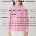 thumbnail image 3 of Long Sleeve Tops for Boys Girls Mock Neck Base Pullover Sweater Solid Color Soft Warm Thermal Fall Winter Clothes (3 Years, Pink), 3 of 4