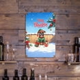 thumbnail image 3 of Merry Christmas Woofmas Xmas Noel Boxer Elf Candy Cane Snow Vertical Metal Aluminum Sign Boxers Dog Lover Gifts Idea Wall Art Home Decor - 13017, 3 of 5