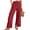Wine -BJ10, variant on Nestiefly Cotton Linen Pants for Women Summer Drawstring High Waisted Palazzo Pants with Pockets Casual Wide Leg Linen Trouser Green XL
