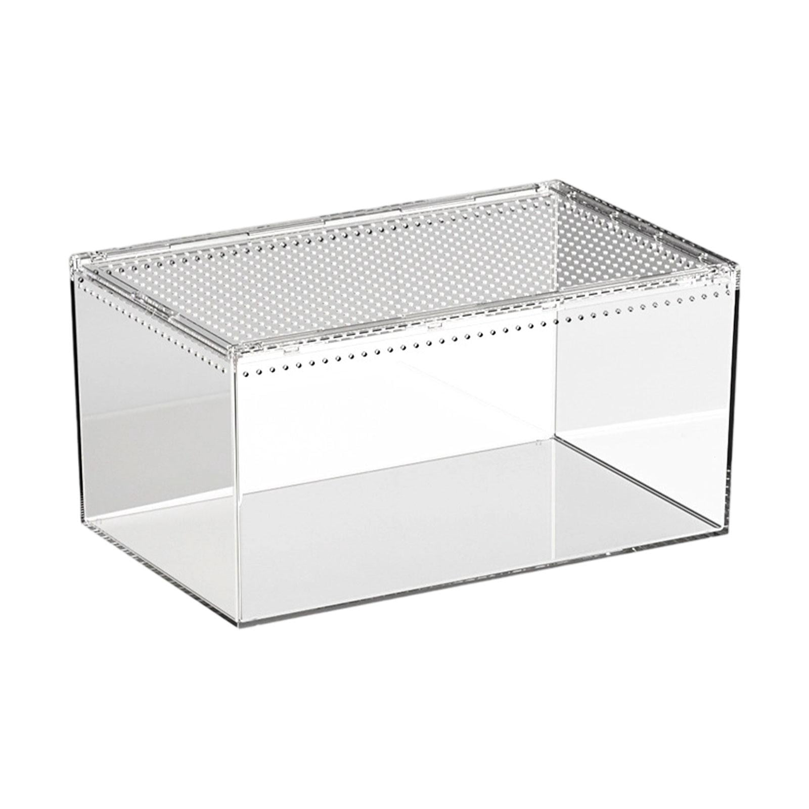 oshhni Reptile Breeding Box Animal Habitat Cage for Turtle Chameleons Hatching Case