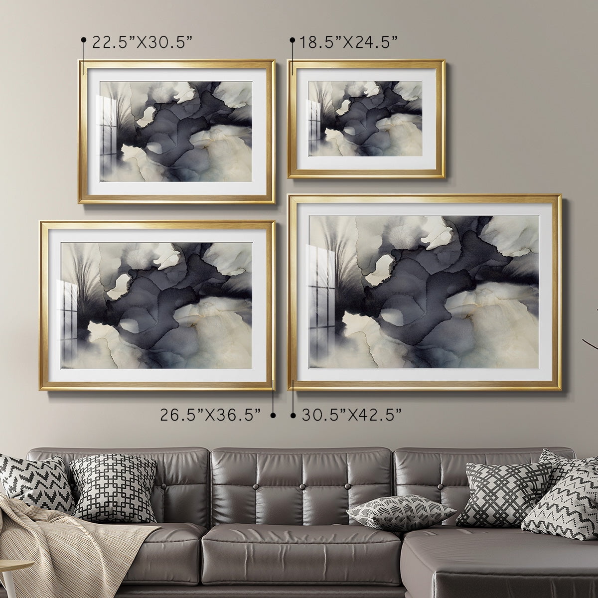 Sound & Color Premium Framed Print - Ready to Hang