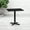Black, variant on Emma + Oliver 24"x30" Rectangular Mahogany Laminate Table Top with 22"x22" Base