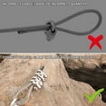 thumbnail image 4 of 12pcs M3 Cable Clamps Heavy Duty 3mm Wire Rope Clip 304 Stainless Steel U Bolts Saddle Fastener Wire Rope Clamps Metal Cable Crips, 4 of 7
