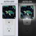 thumbnail image 2 of Sea turtles Square LED Night Lights - Small, Portable Lighting for Any Room - Energy Efficient & Long-lasting - for Bedroom, Bathroom, and Hallway, 2 of 6