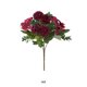 thumbnail image 2 of Ramo de flores artificiales Bewildely de 4 piezas para decoración del hogar Rojo, 2 of 6