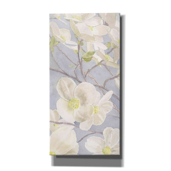 Epic Graffiti 'Breezy Blossoms I' by James Wiens, Canvas Wall Art, 12"x24"