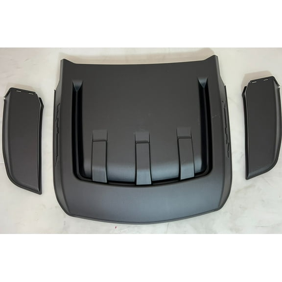 Fit For 2021-2024 Ford F150 Front Engine Hood Vent Hood Scoop 3Pcs