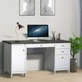 thumbnail image 4 of Saint Birch Heid 59.5 Inches Wood Writing Desk, 4 of 13
