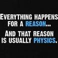 thumbnail image 3 of CafePress - Physics Is The Reason Zip Hoodie - Zip Hoodie, Classic Hooded Sweatshirt with Metal Zipper, 3 of 4