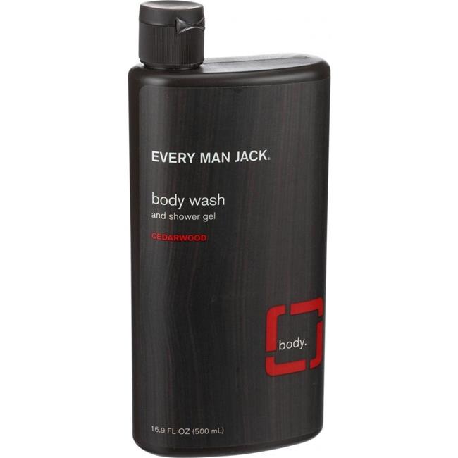 Every Man Jack HG0516591 16.9 oz Body Wash, Cedarwood