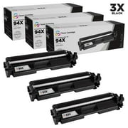 LD Compatible HP 94X / CF294X Pack of 3 High Yield Black Toner Cartridges for use in LaserJet Pro M118dw