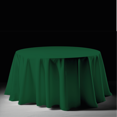 thumbnail image 4 of Mantel Para Mesa Redonda Medida 2.90 Diámetro Verde, 4 of 6